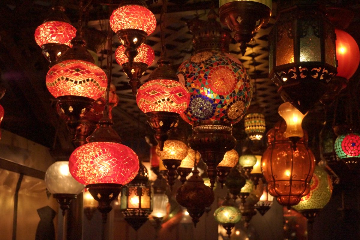 Mosaic lanterns, Istanbul