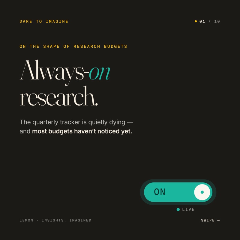 Always-on research
