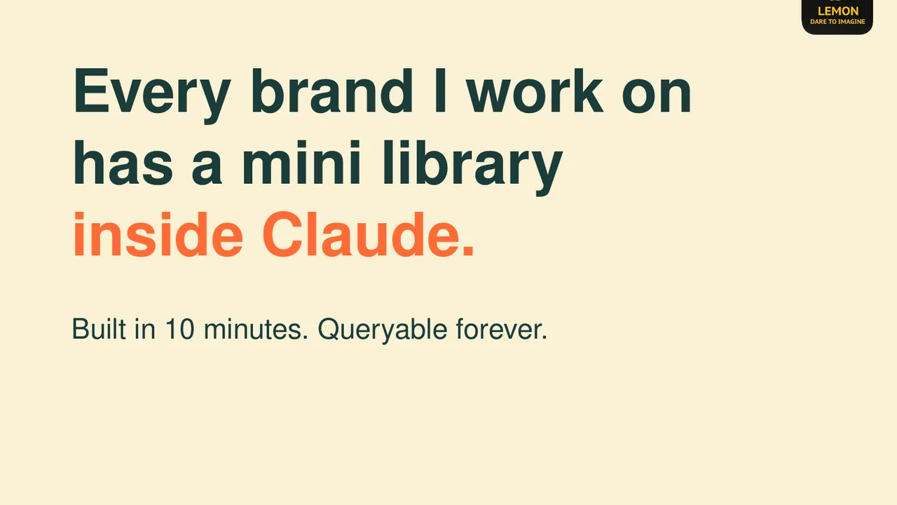 A library inside Claude